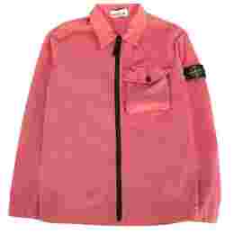 ◆키즈◆22SS 키즈 와펜 패치 셔츠 자켓 핑크 761610510 V0187