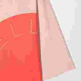 ◆키즈◆21SS 여성 배색 원형 로고 티셔츠 핑크 602635 SQJ02 6840