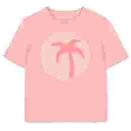 ◆키즈◆21SS 여성 팜 로고 티셔츠 핑크 602650 SQJF8 6640