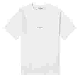 ◆당일◆24FW 시그니처 로고 티셔츠 옵틱 화이트 AL0135 183