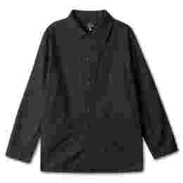 ◆당일◆22FW 버터플라이 자수 코튼 셔츠 자켓 블랙 LQ185 0099