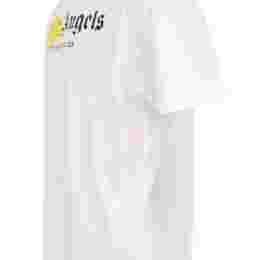 ◆12주년◆스프레이 로고 프린팅 티셔츠 화이트 PMAA001S21JER024 0118