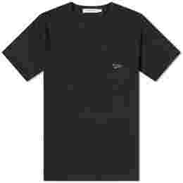 ◆당일◆24SS 폭스 패치 클래식 포켓 티셔츠 블랙 HM00136KJ0008 BK