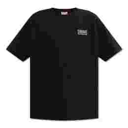◆당일◆24SS 백 로고 프린팅 티셔츠 블랙 5TS184 4SG 99J