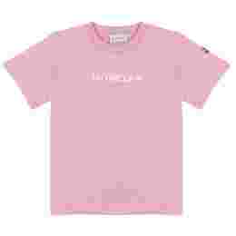 ◆키즈◆23SS 여성 로고 프린팅 티셔츠 핑크 8C000 19 83907 525