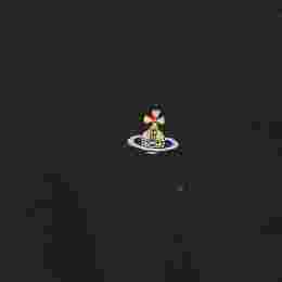 ◆당일◆23FW ORB 로고 자수 클래식 티셔츠 블랙 3G010013 J001M N401