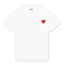 ◆키즈◆21FW 키즈 하트 로고 셔츠 화이트 AZ-T505-100-5