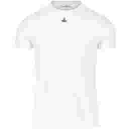 ◆당일◆24FW ORB 로고 자수 티셔츠 화이트 3G010017 J001M A401