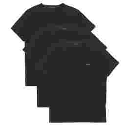 ◆당일◆24FW 로고 프린팅 3 PACK 티셔츠 블랙 M1A 389 M3PK 79