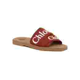 ◆당일◆25SS 우디 로고 스트랩 샌들 레드 CHC22U188Z3 841
