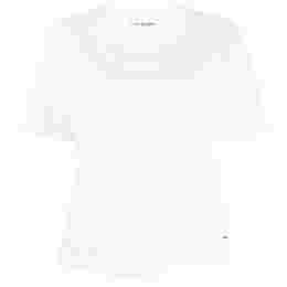 ◆12주년◆여성 테이프 반팔 티셔츠 화이트 AL0127 183
