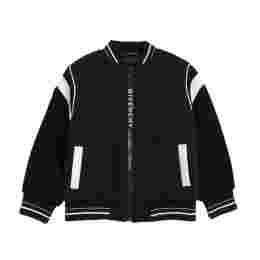 ◆키즈◆21FW 여성 스플릿 로고 집업 재킷 블랙 H26077 09B