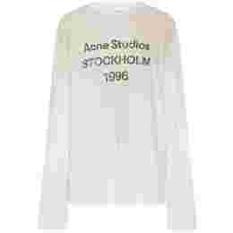 ◆당일◆24SS 1996 스탬프 로고 빈티지 롱슬리브 티셔츠 옵틱화이트 CL0197 183