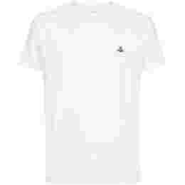 ◆당일◆24FW ORB 로고 자수 클래식 티셔츠 화이트 3G010013 J001M A401