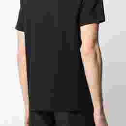 ◆11주년◆VLTN 네온 로고 프린트 티셔츠 블랙 UV3MG10V 3LE HW8