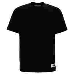 ◆당일◆24FW 로고 라벨 패치 포켓 티셔츠 블랙 BL0247 900