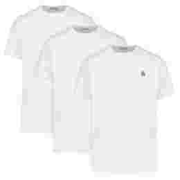 ◆당일◆24FW 로고 패치 3팩 티셔츠 화이트 8C000 22 829H8 001