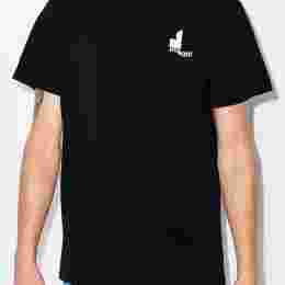 ◆당일◆22SS 자페르 ZAFFERH 로고 프린트 티셔츠 블랙 TS0433 00M900H 01BK