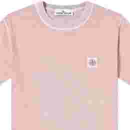 ◆12주년◆체스트 로고 패치 티셔츠 핑크 741523757 V0186