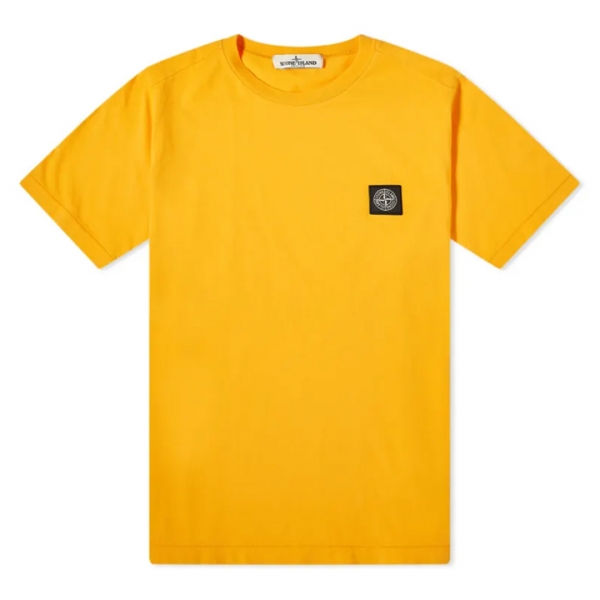◆12주년◆키즈 체스트 로고 패치 티셔츠 오렌지 741620147 V0032