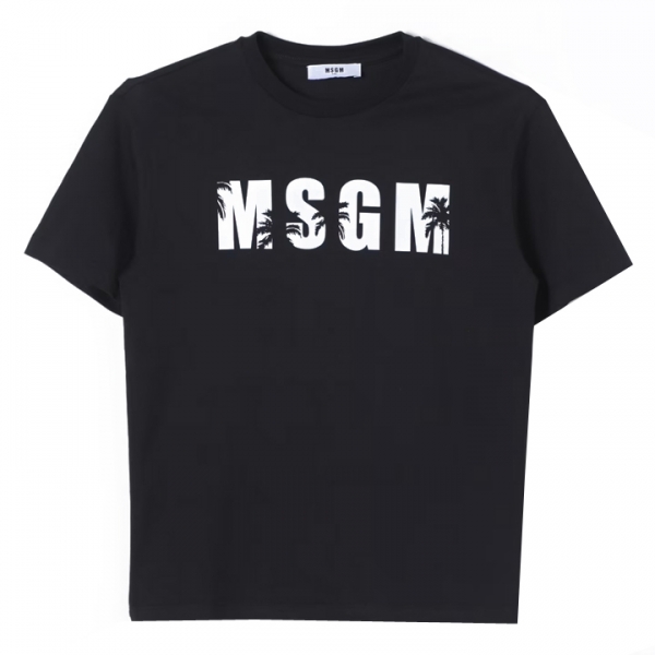 ◆키즈◆24SS 키즈 로고 프린팅 티셔츠 블랙 S4MSJBTH205 110