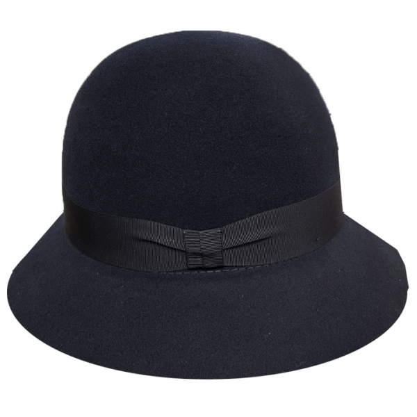 ◆당일◆22FW 에타 리본 클로슈햇 잉크 인디고 HAT51018 ETTA INK INDIGO